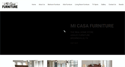 Desktop Screenshot of micasafurniturergv.com